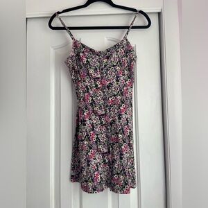 Floral Spaghetti Strap Dress